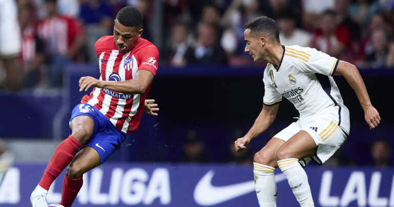 Real sinks against Atlético in the derby!