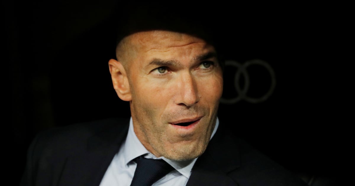 Zidane is making the buzz!  The world in shock