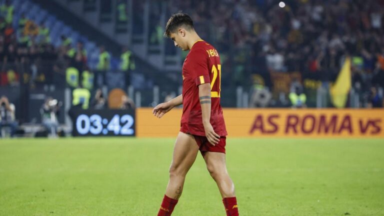 AS Roma: huge blow for Dybala