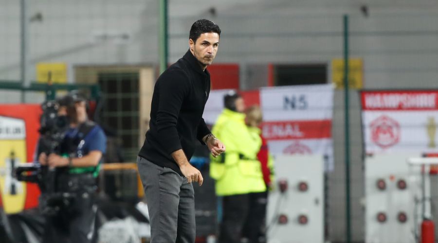 Arteta congratulates Lens