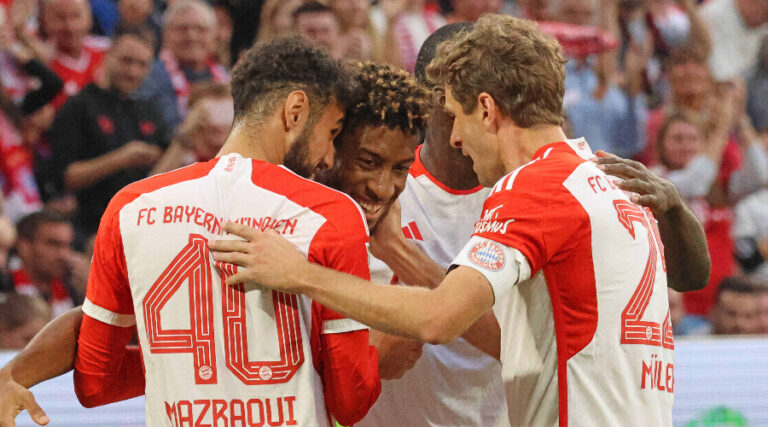 Bayern wins, Coman shines