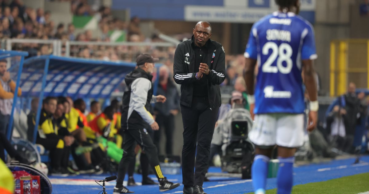 Criticized, Patrick Vieira responds to Strasbourg supporters