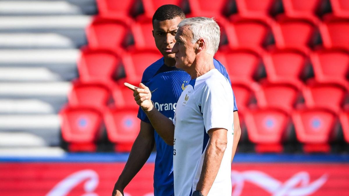 EdF: when Kylian Mbappé asks Didier Deschamps who to give the captain's armband to