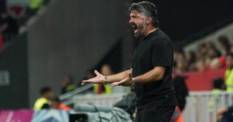 Gattuso, it's worrying