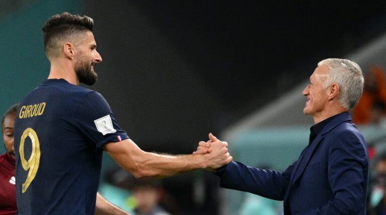 Giroud, Deschamps’ hidden message?