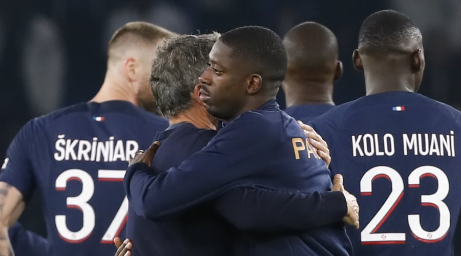 Luis Enrique judges Ousmane Dembélé