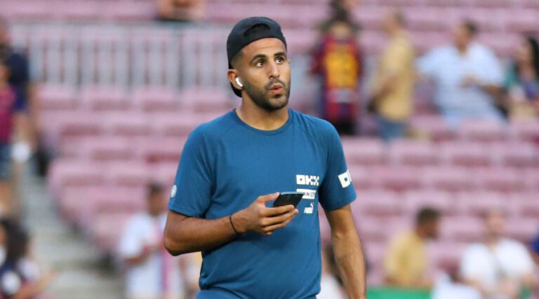 Mahrez publicly supports Saudi Arabia