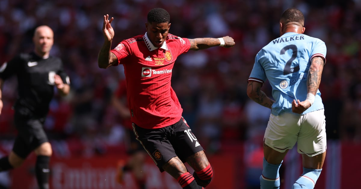 Marcus Rashford warns Manchester City