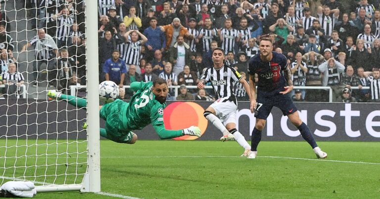 Newcastle – PSG: Dan Burn’s goal is debated