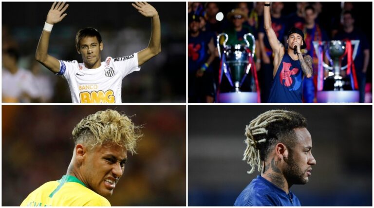 Neymar's most extravagant looks