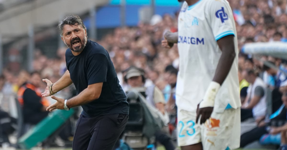 OM's line-up against Nice: Gattuso opts for audacity