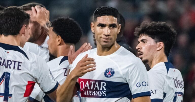 PSG wins in Rennes