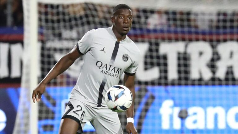 PSG – Strasbourg: the relief of Nordi Mukiele back on the pitch