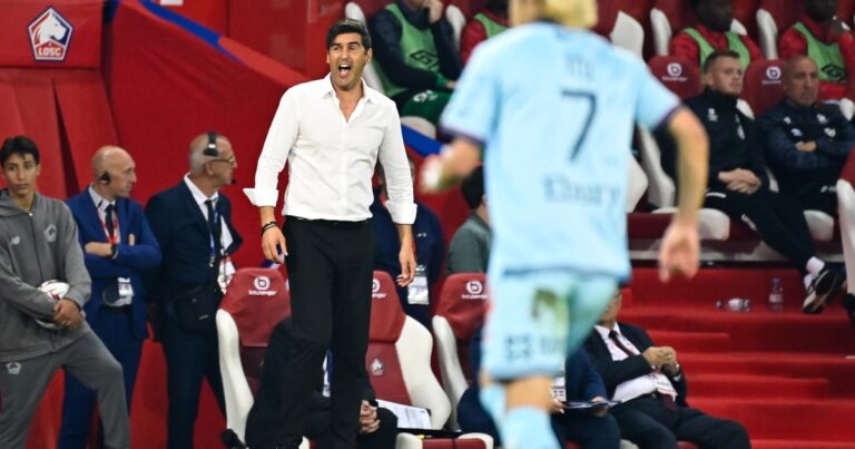 Paulo Fonseca and Lille, it's almost over!
