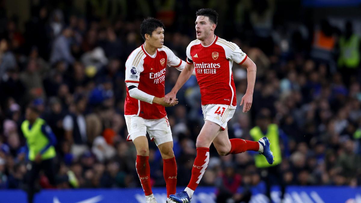 Premier League: led for a long time, Arsenal comes back from nowhere and catches Chelsea