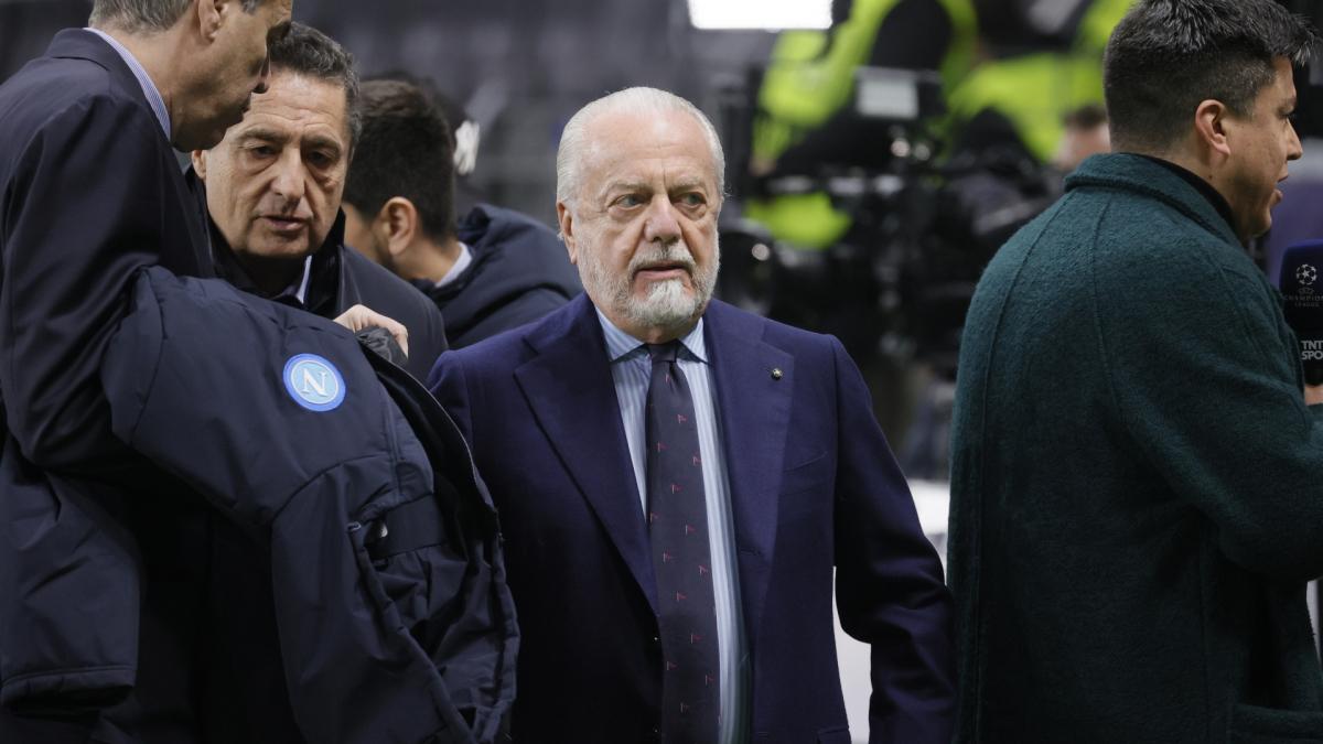 Serie A: the president of Napoli takes out the sulphate and denounces the death of Italian football