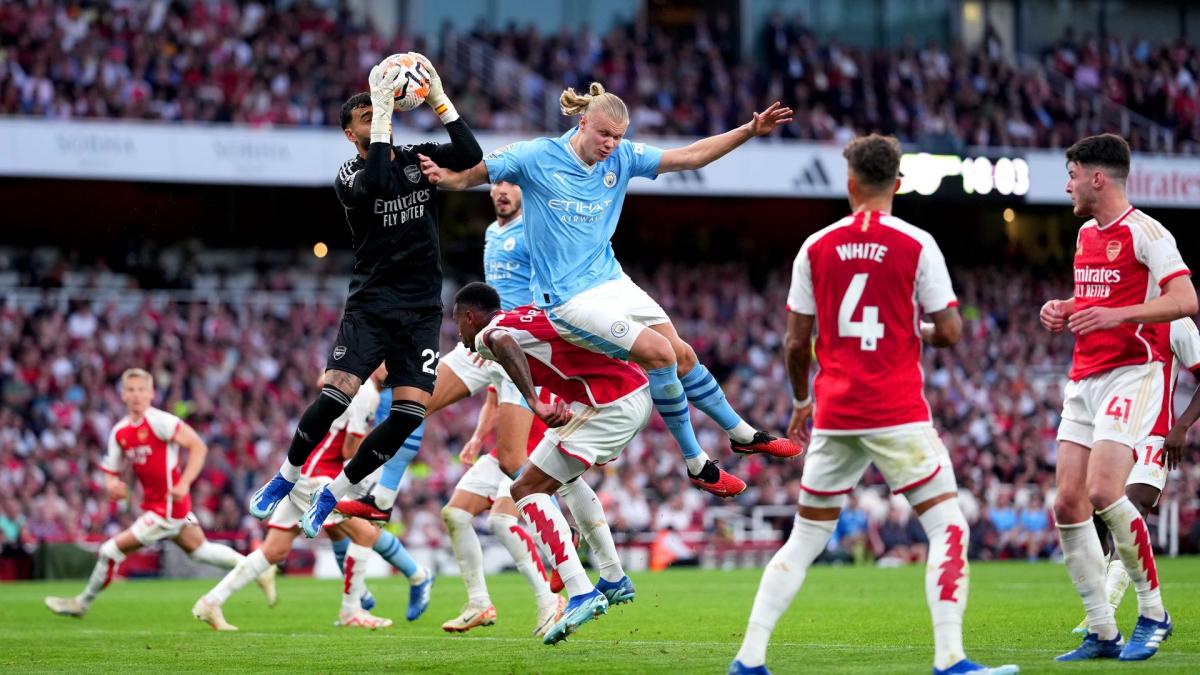 Tension has risen a notch between Arsenal and Manchester City