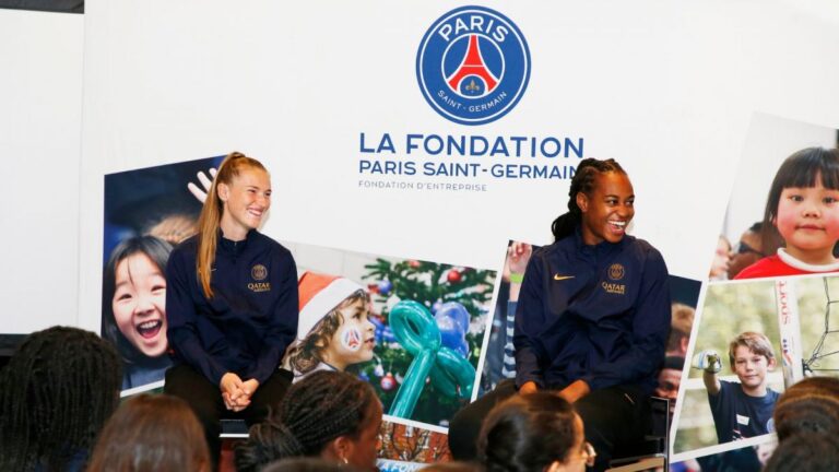 The PSG Foundation is launching the 11th season of the “Allez Les Filles!” program.  at the Parc des Princes