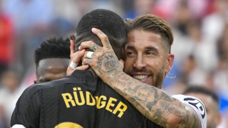 Video: the big altercation between Sergio Ramos and Rüdiger