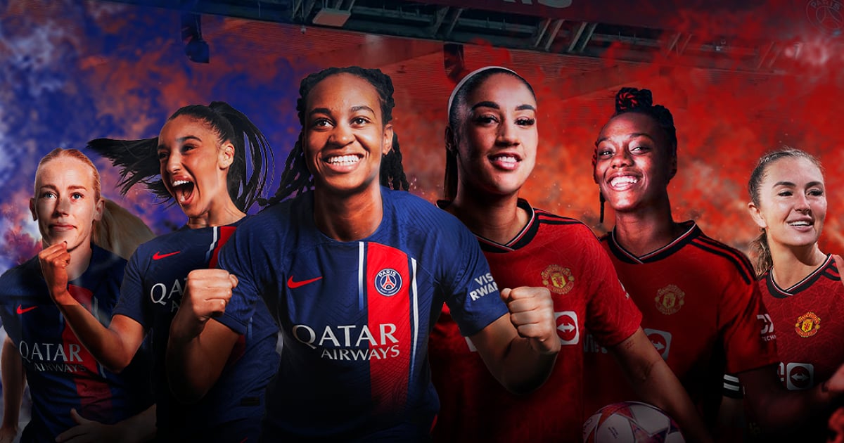 Women: Follow PSG-Manchester United for free and in clear!