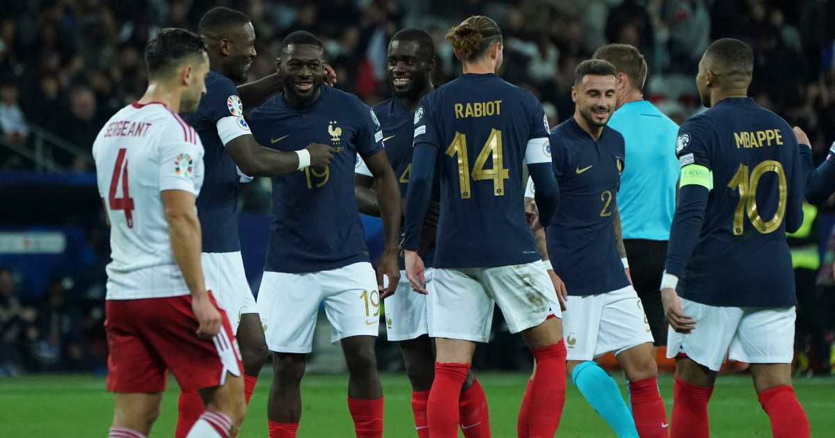 France laminates Gibraltar with a historic card