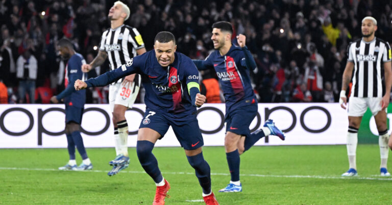 Mbappé avoids defeat at PSG