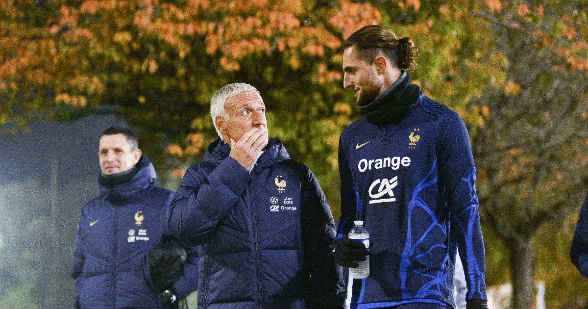 Deschamps on Rabiot: “it bothers me a little”