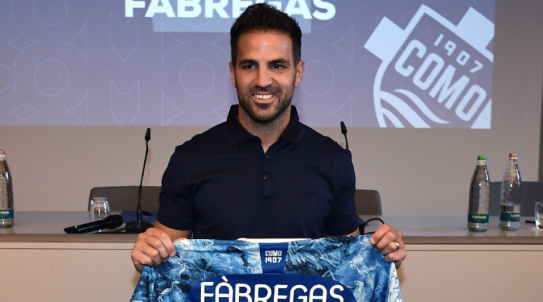 Fabregas finds a bench in Italy
