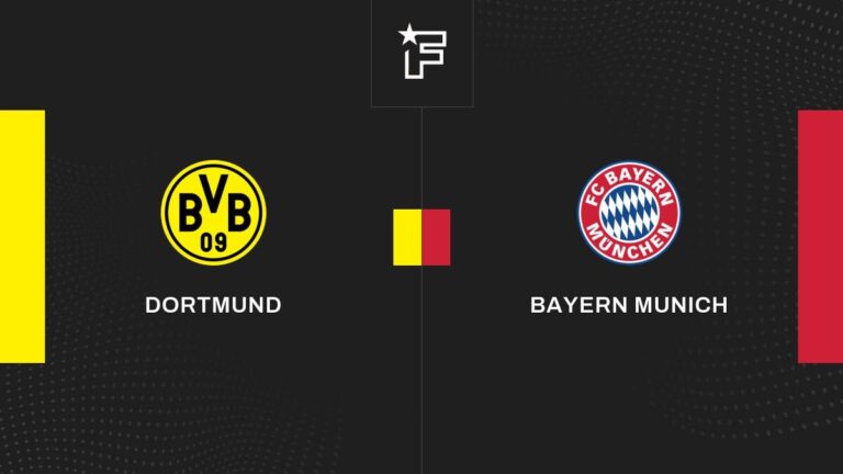 Follow the Borussia Dortmund-Bayern Munich match live with commentary Live Bundesliga 18:20