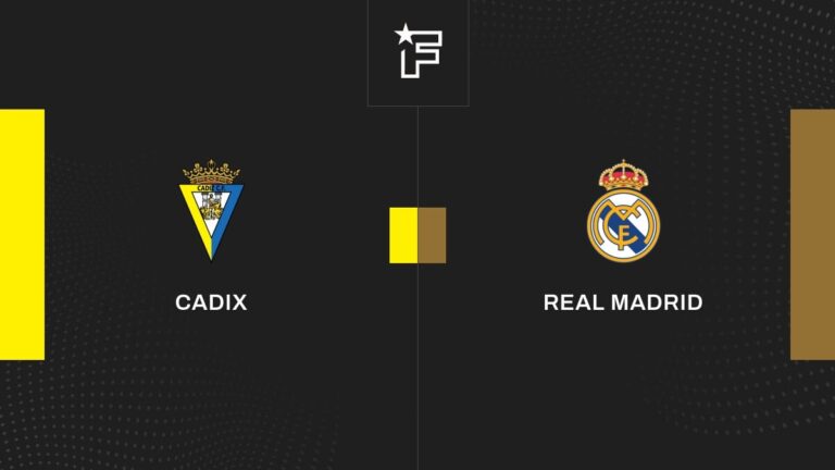 Follow the Cádiz-Real Madrid match live with commentary Live Liga 18:20