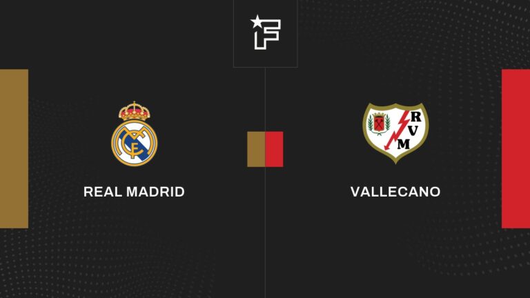 Follow the Real Madrid-Rayo Vallecano match live with commentary Live Liga 20:50