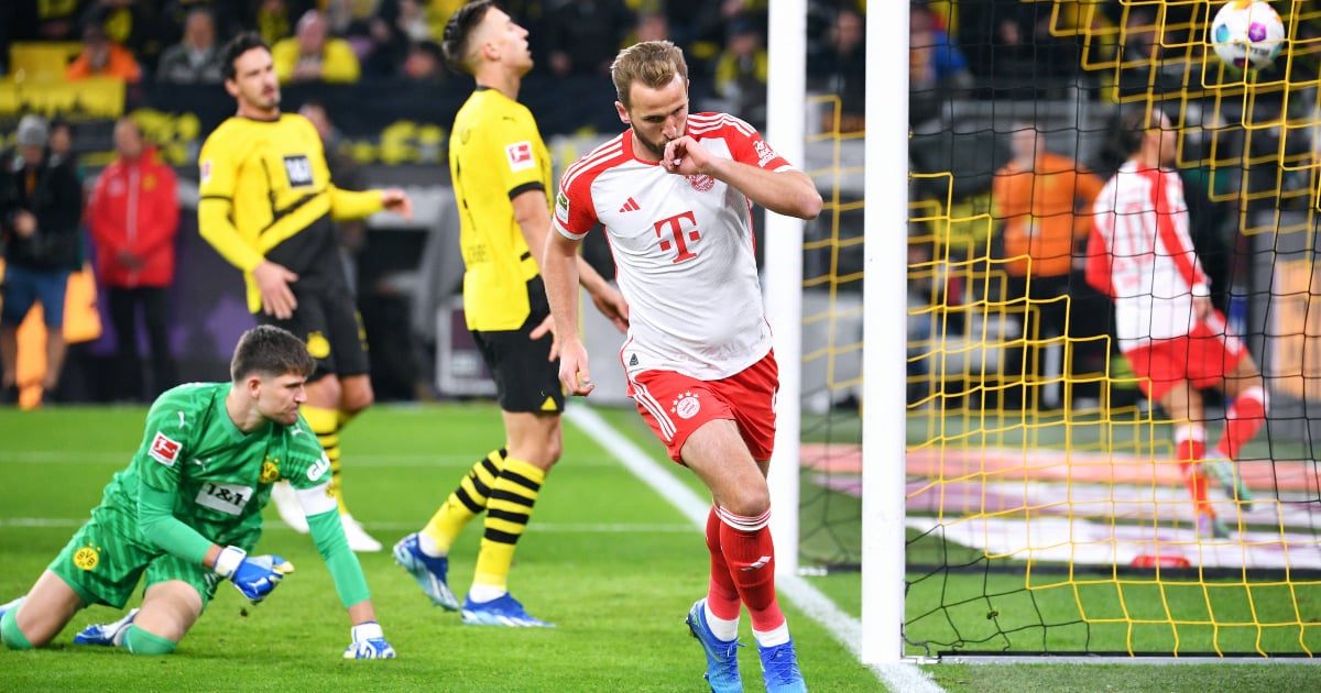 Kane and Bayern defeat Dortmund