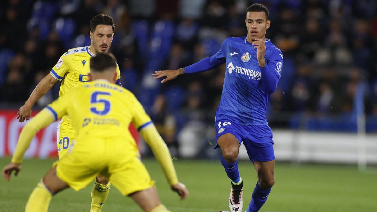 Liga: Getafe dominates Cadiz