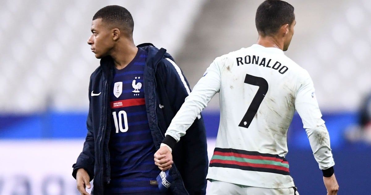 Mbappé condemned to stay behind Ronaldo