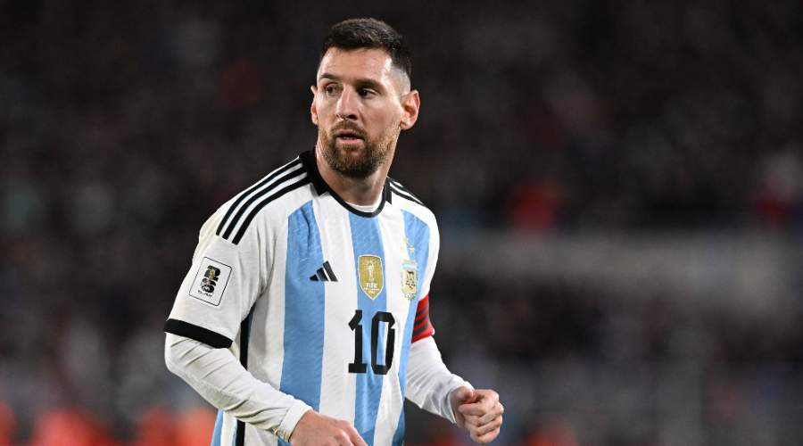 Messi, Ugarte's obscene gesture