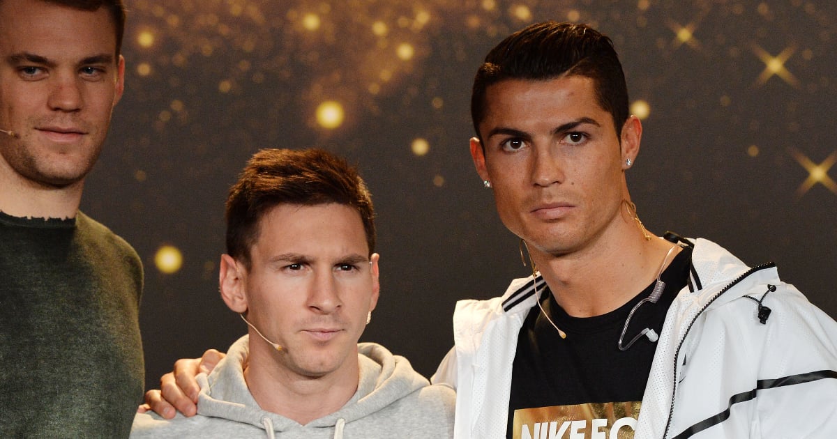 Messi, big sulk because of Ronaldo