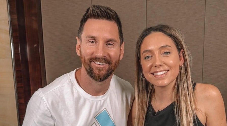 Messi, the journalist who threatens his relationship