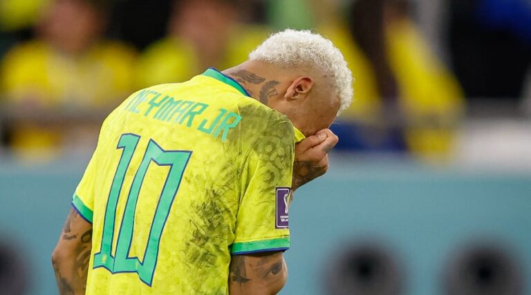 Neymar, mourning and big fear