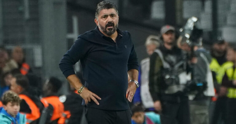 OM, Gattuso's astonishing statement after the draw against Lille