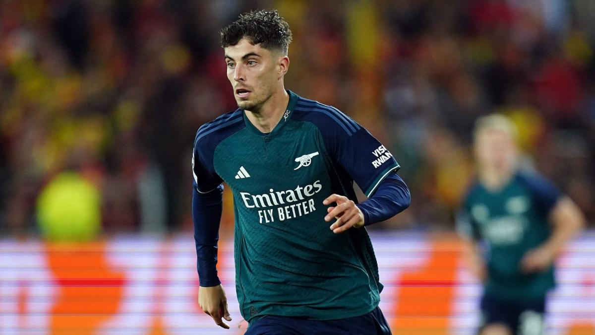 PL: Kai Havertz offers victory and leadership throne to Arsenal against Brentford