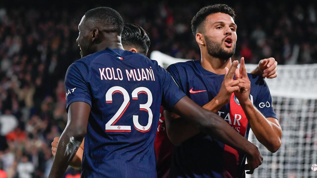 PSG - AS Monaco: Gonçalo Ramos discusses competition with Randal Kolo Muani