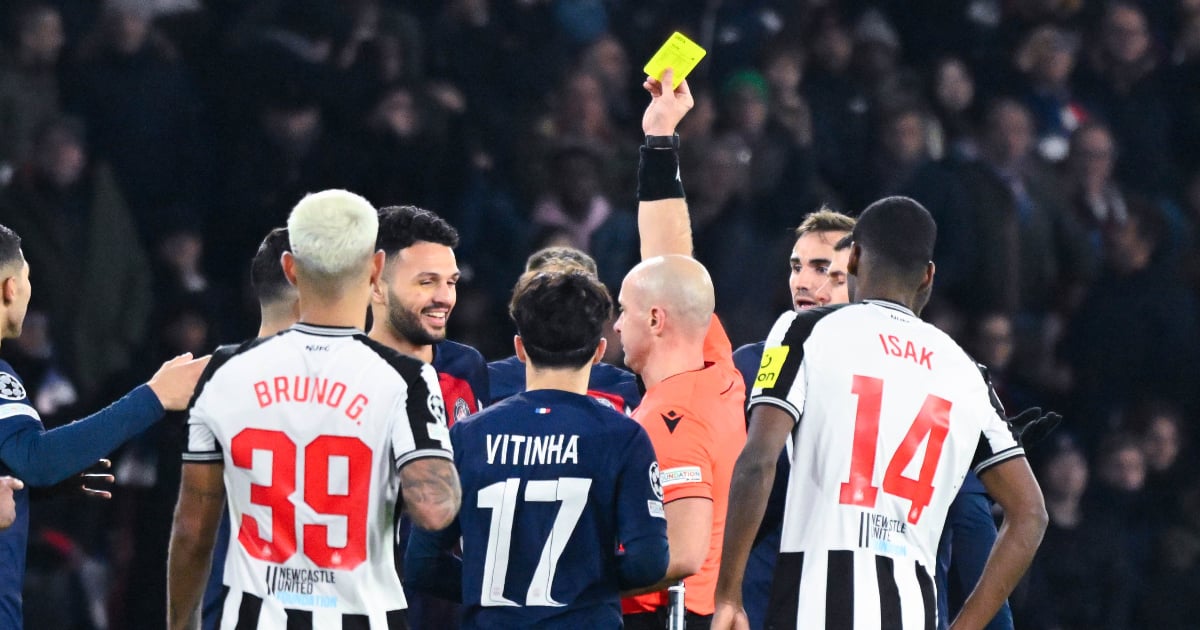 PSG-Newcastle, the sanction has fallen