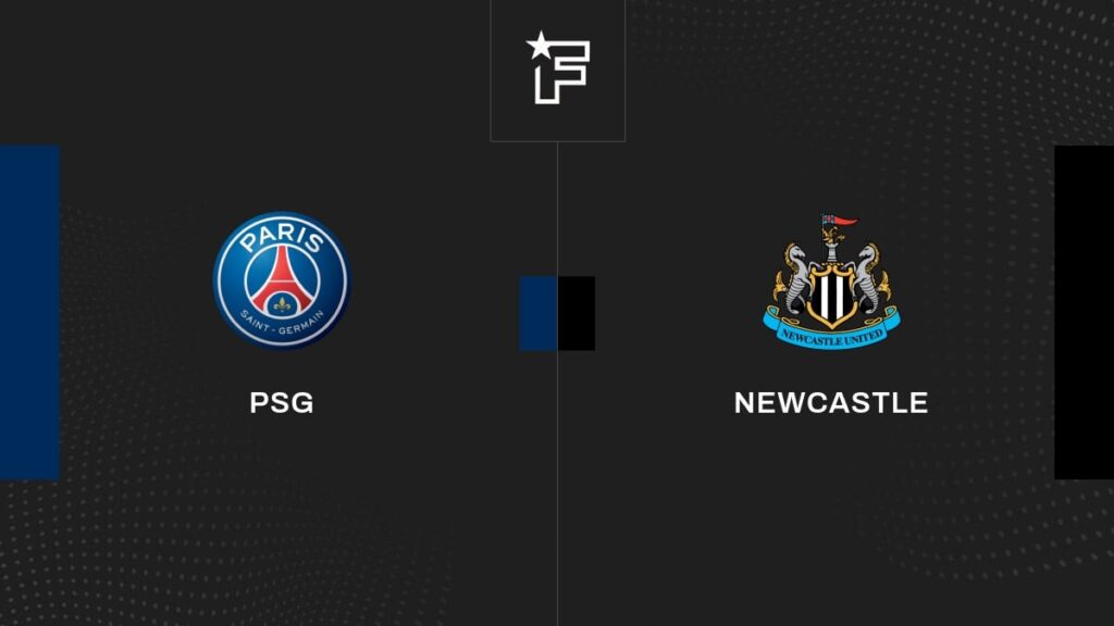 PSG starts strong against Newcastle! Live Champions League 2050