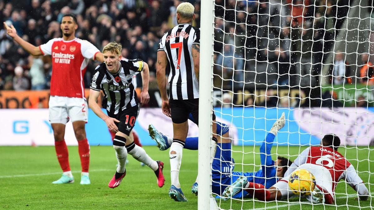 Premier League: beaten to the wire by Newcastle, Arsenal loses its invincibility in the championship