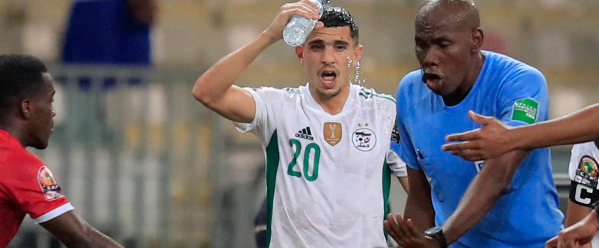 The deadly tackle suffered by Atal with Algeria (Video)