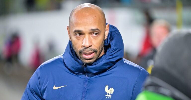 Thierry Henry and the Espoirs take a big slap