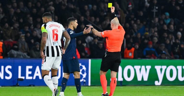 UEFA recognizes its error, PSG – Newcastle referee suspended