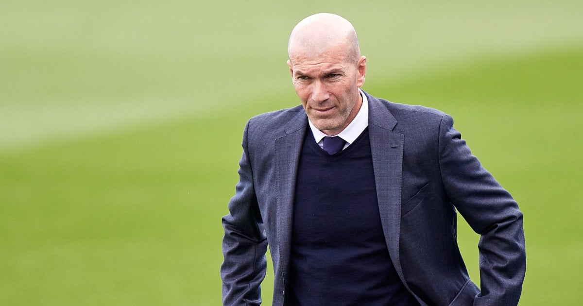 Zidane, it's over...