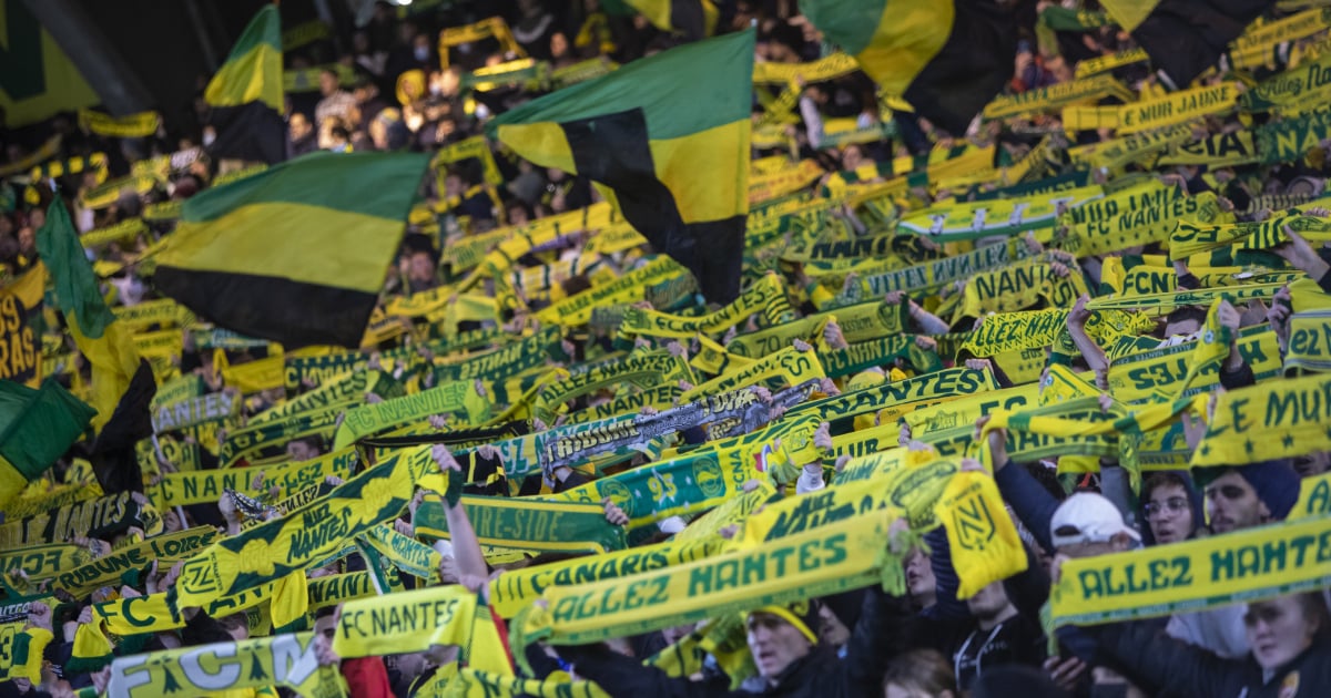 A Nantes supporter attacked with a knife and seriously injured