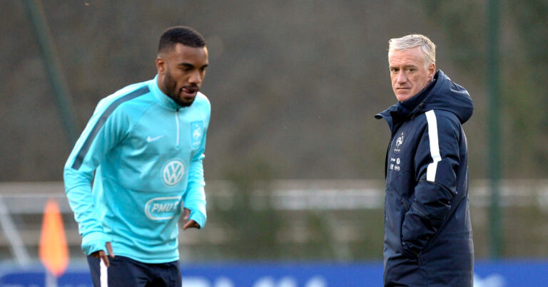 “Banned” by Deschamps, Lacazette empties his bag